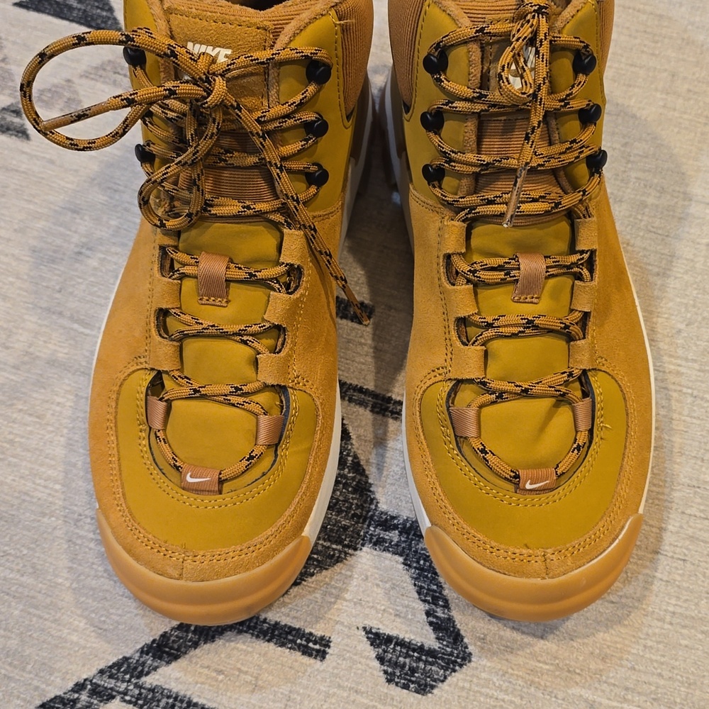 Nike City Classic Sneaker Boots Wheat Camel Tan Brown - Size 8 NWOT No Box - Picture 9 of 15